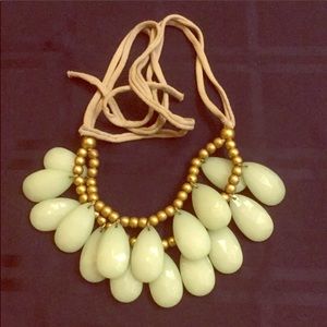 Anthropologie Stormy Seas Statement Necklace RARE